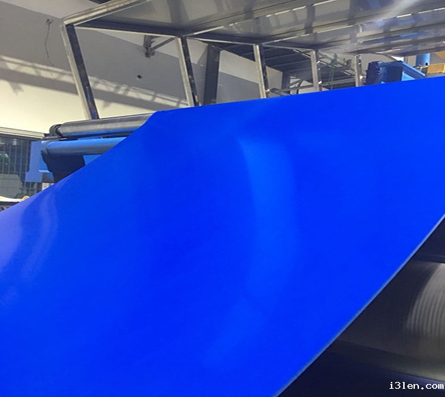 蓝色天然橡胶板 JD-TR03